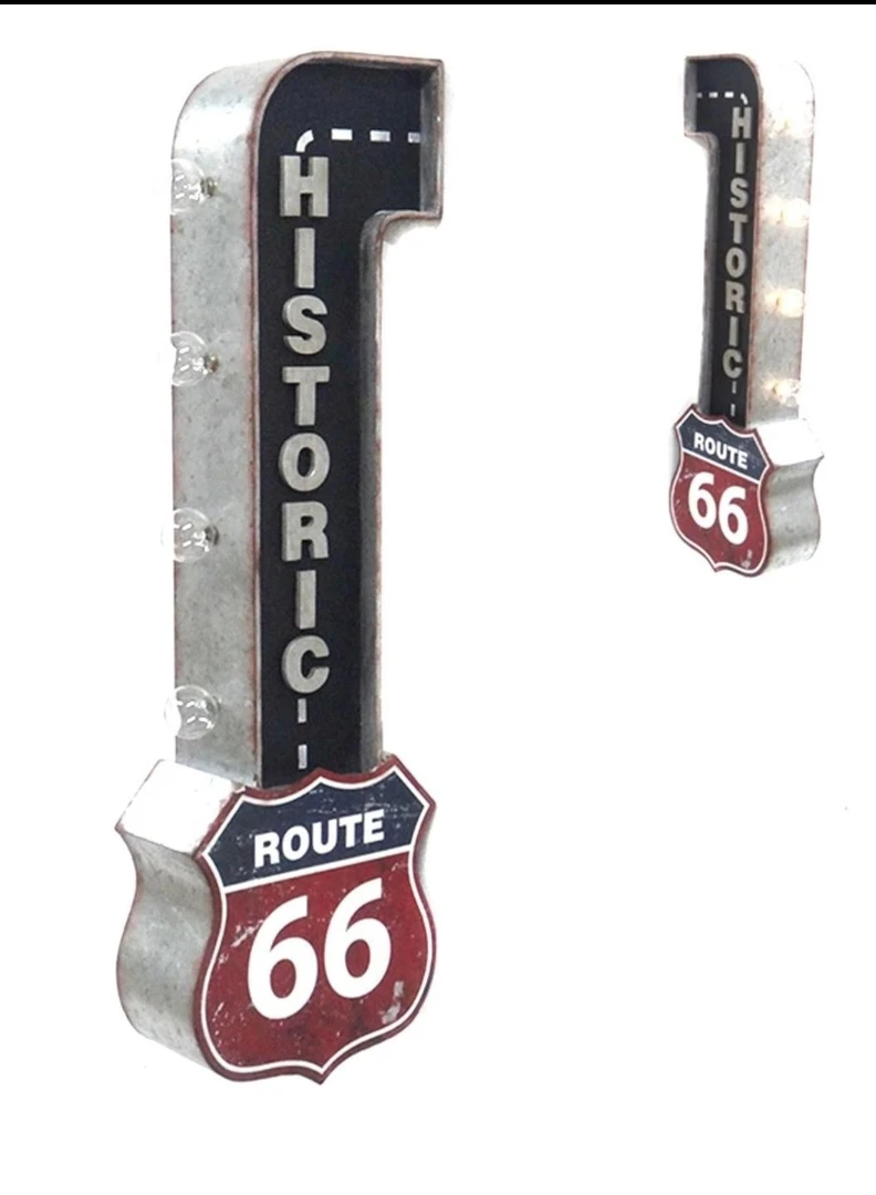 Marquee Historic Route 66 LED Sign - photo 3