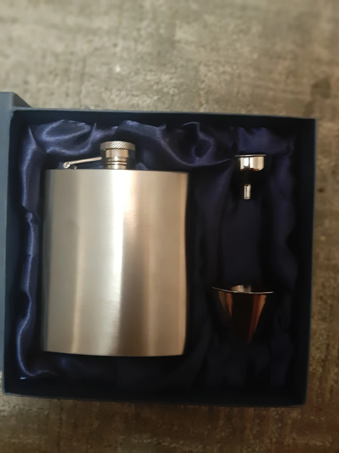 Key Man Engravables Stainless Steel Flask Set - photo 2
