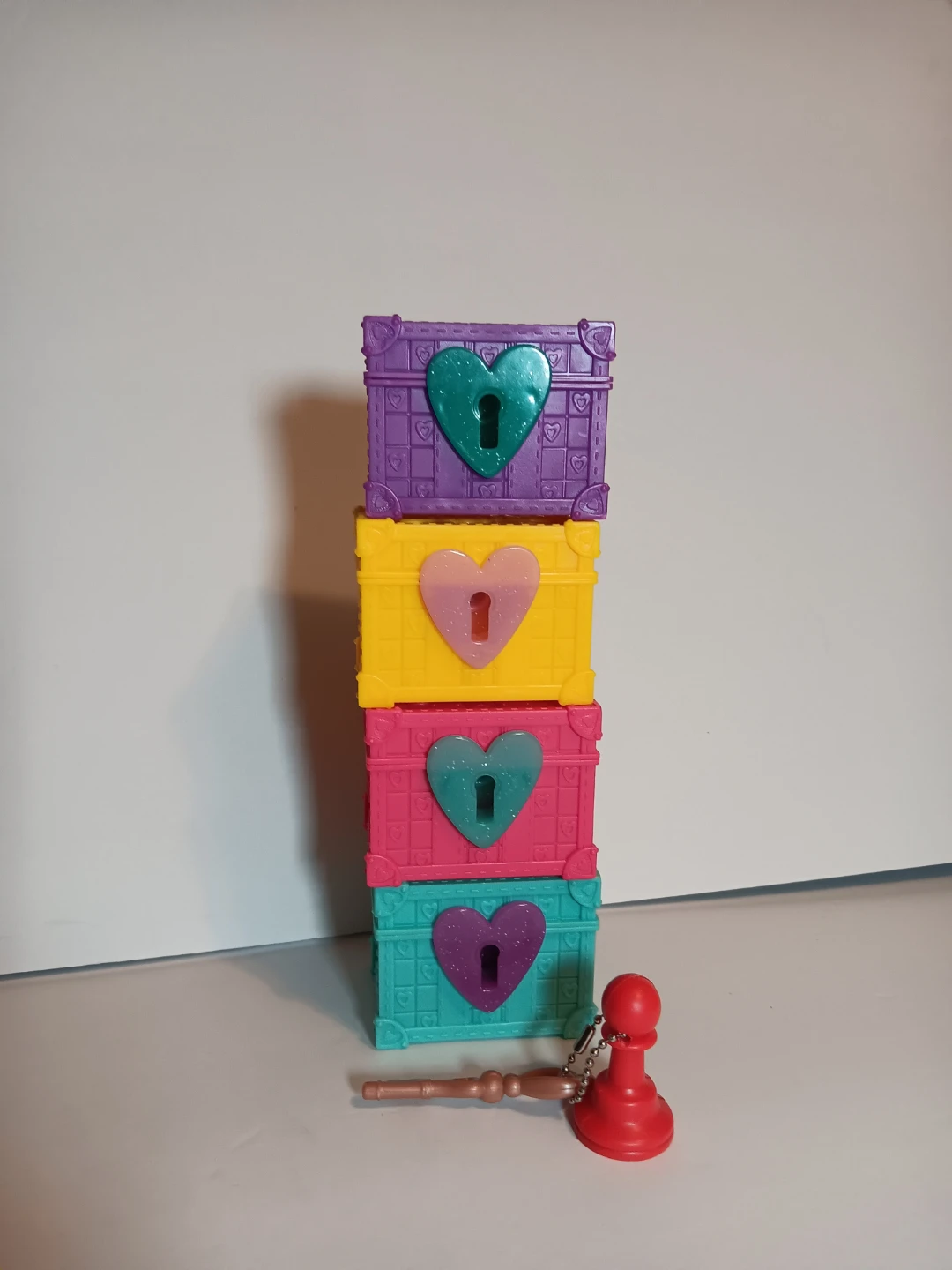 Love, Diana 4 Mini Treasure Chests with Key - photo 2