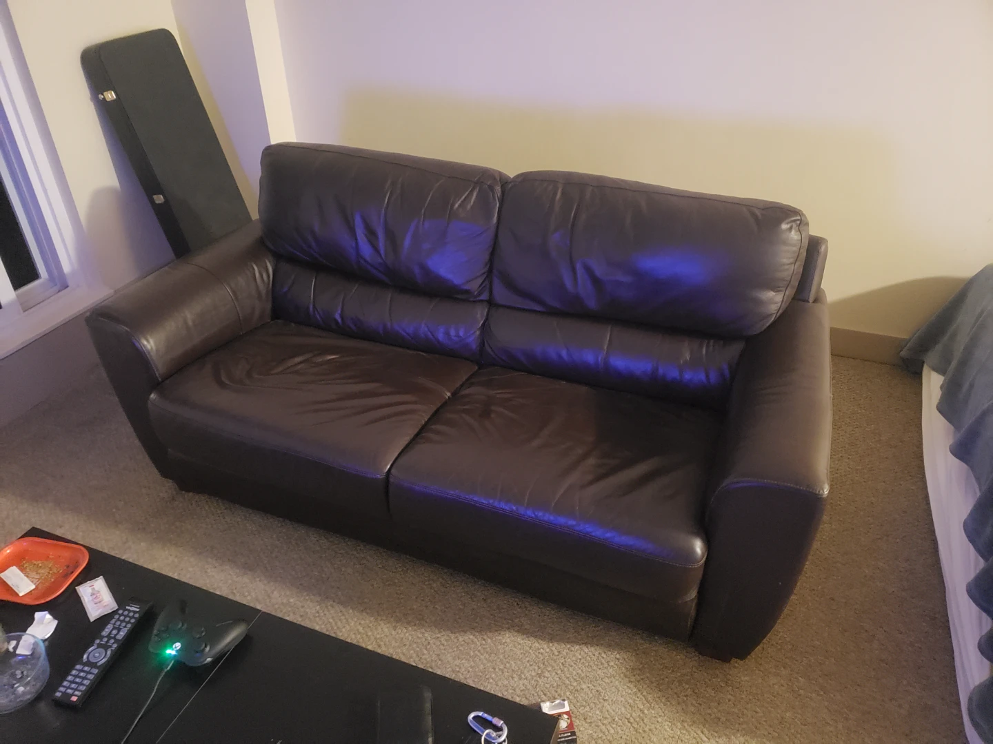 Real Leather Couch Ikea
