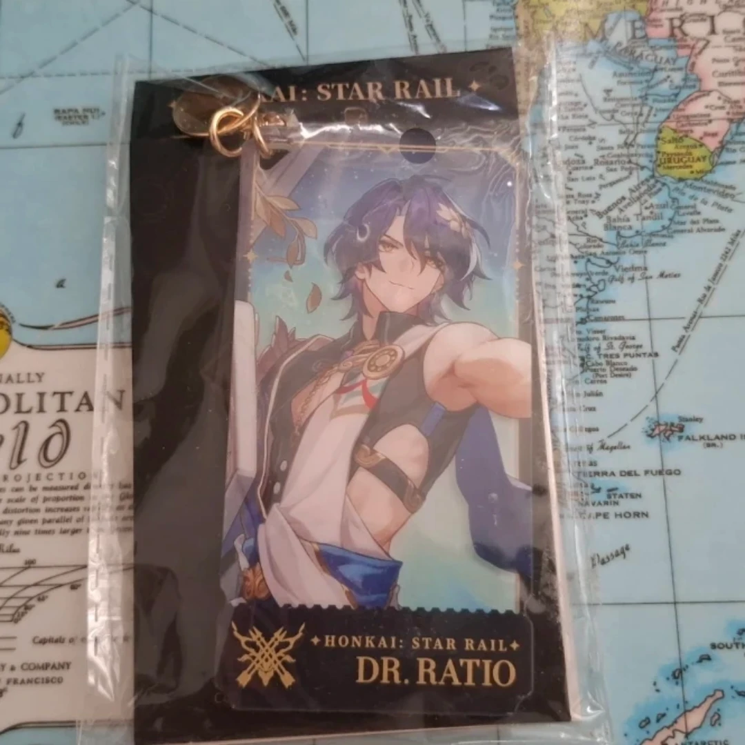 Dr. Ratio Honkai Star Rail Keychain