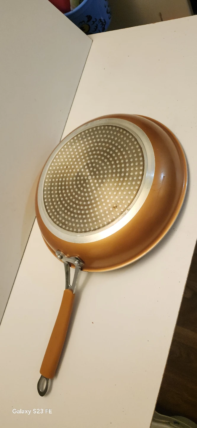 Copper aluminum Frying Pan 12"inch - photo 3