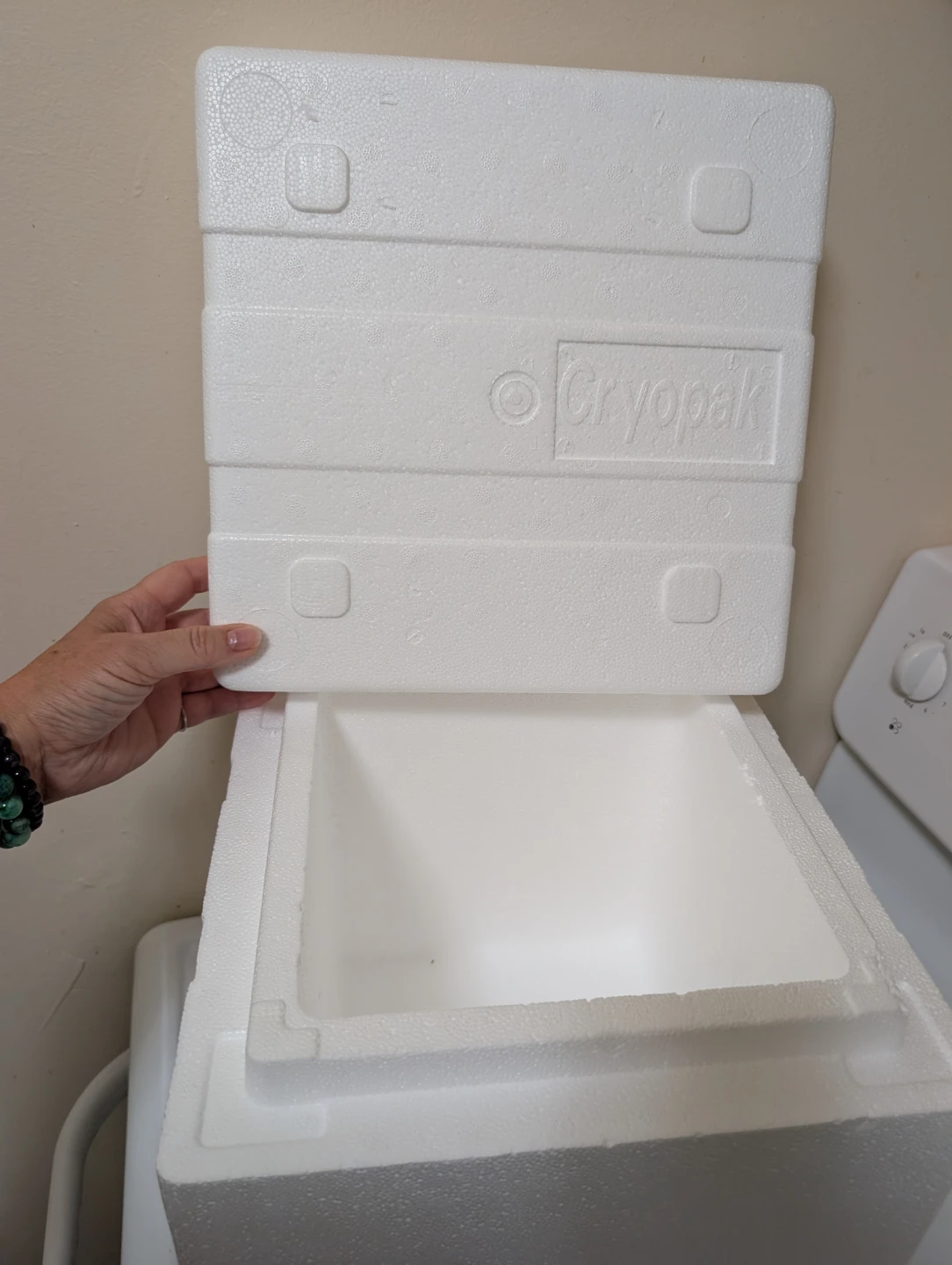 Cryopak Styrofoam Cooler Box plus 2 ice packs - photo 4