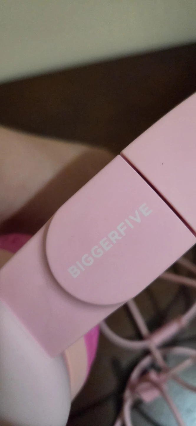 BIGGERFIVE Pink and White Headphones - photo 2