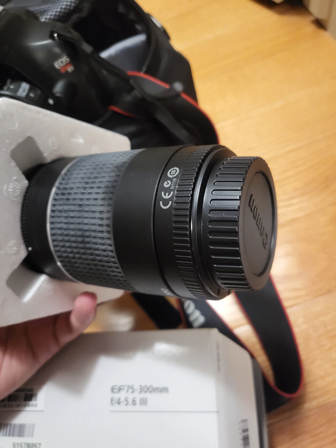 Canon EOS Rebel T3 Camera with EF 75-300 lens and bag - photo 3