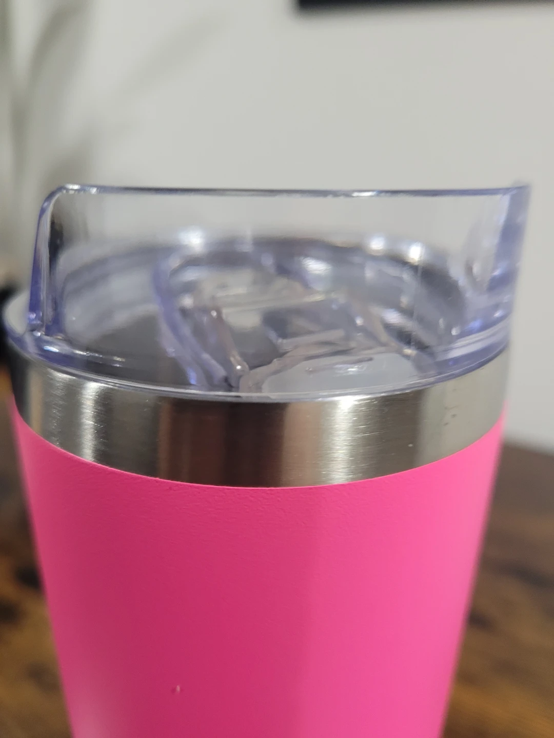 Pink and Teal Ombre Insulated Tumbler and Lid - photo 4