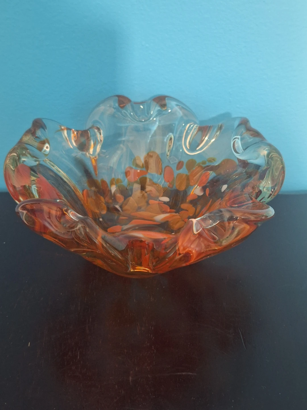 Vintage Murano Style Ashtray