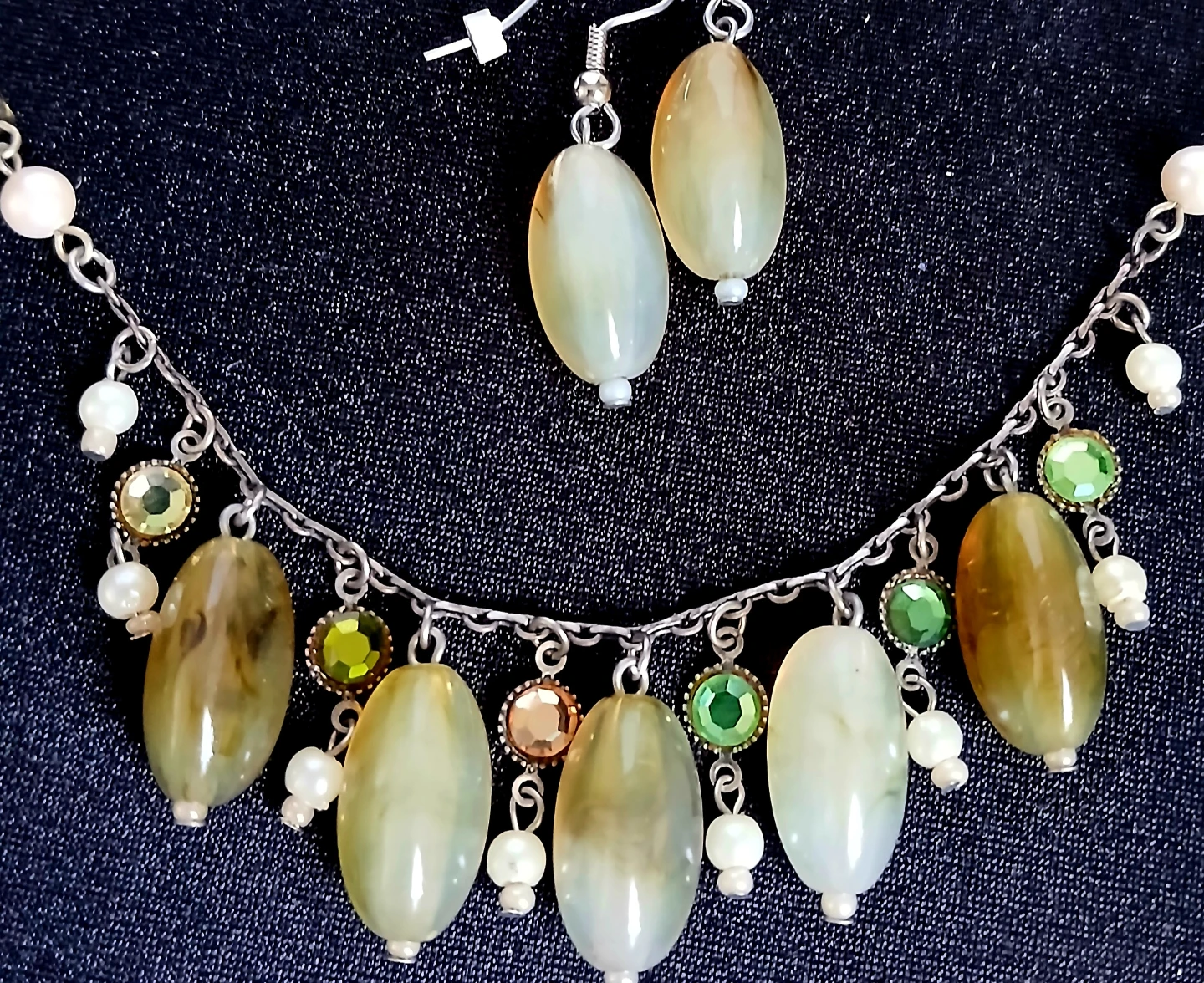 Beaded Necklace and Earring Set - photo 3