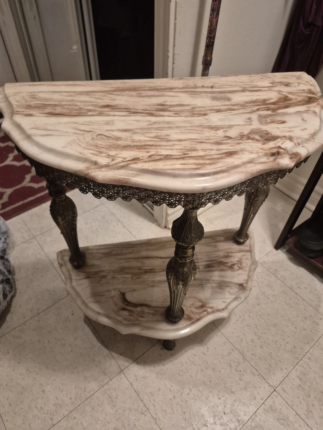 Marble Console Table