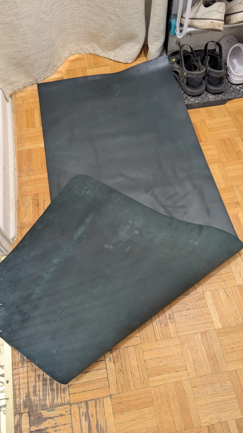Lululemon 5mm Non-Slip Yoga Runner Rug Mat Carpet Rubber 71x26" - photo 3