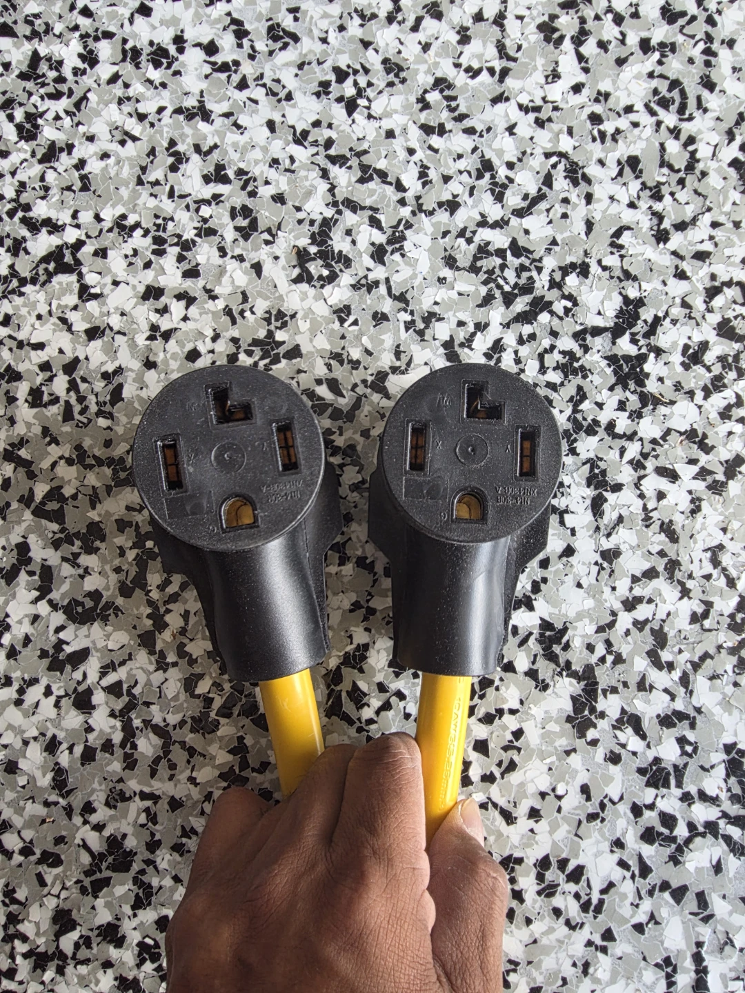 3ft NEMA 14-30P to Dual 14-30R Dryer Adapter Cord - photo 4