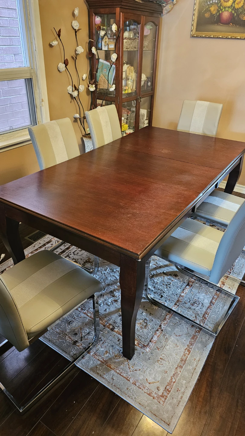 Real Wood Dining Table - Moving Sale