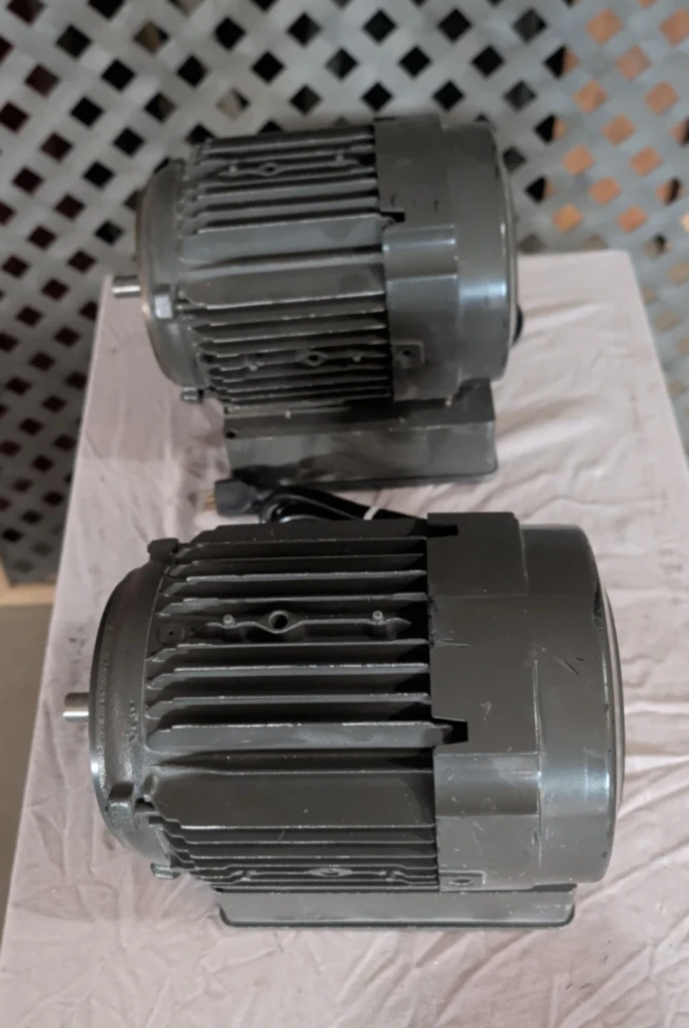 2 Premium Leroy-Somer 1/2 HP Electric Motors - Fully Tested - photo 5