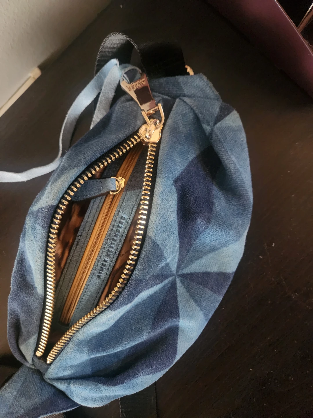 Aimee Kestenberg Blue Denim Belt Bag - photo 2