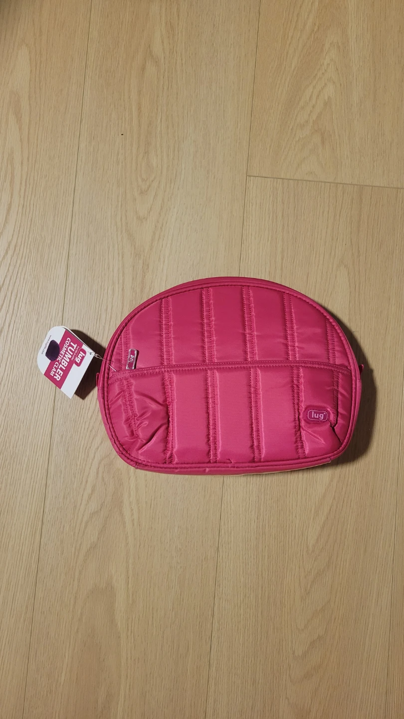 Lug Tumbler Cosmetic Bag - Pink