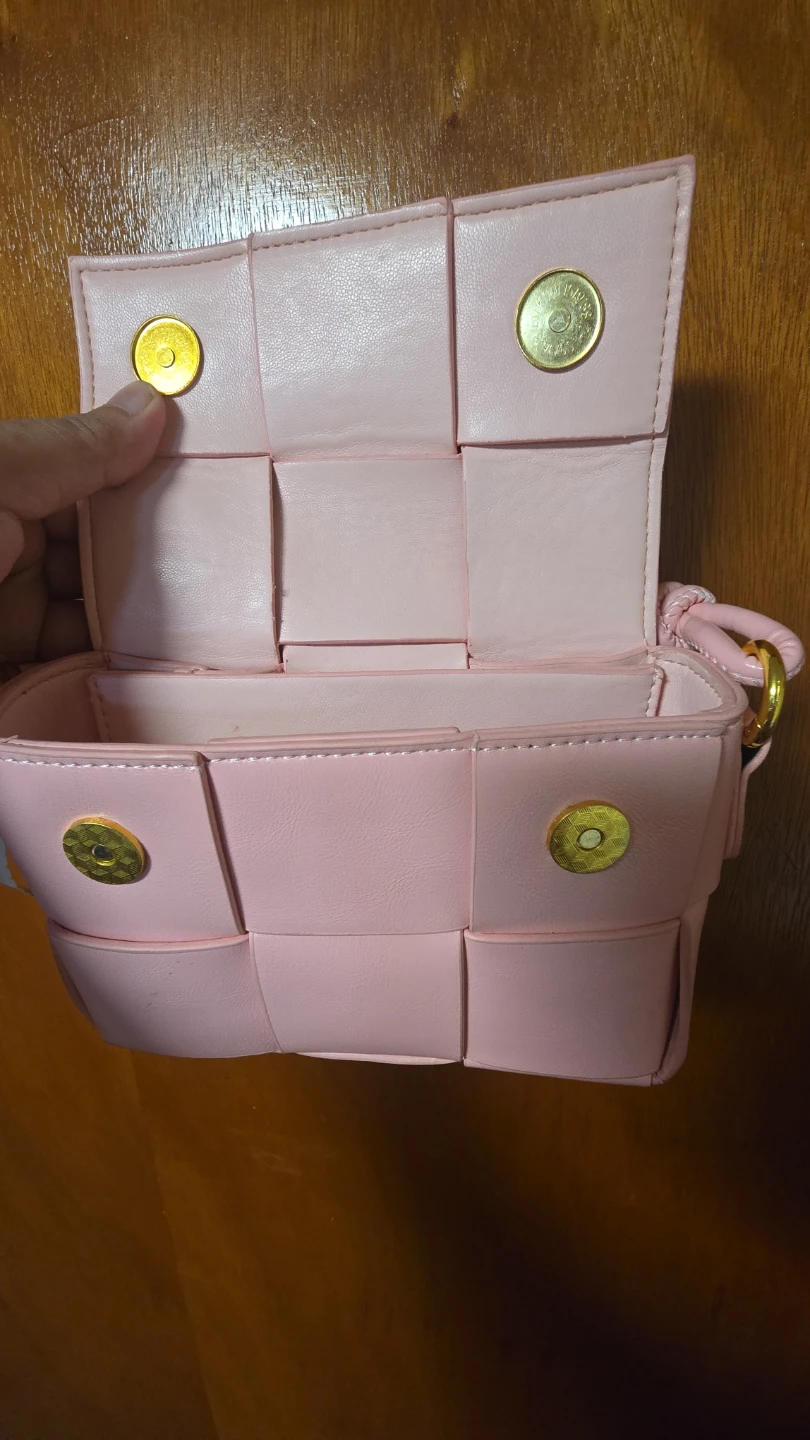 Pink Woven Mini Bag - photo 4