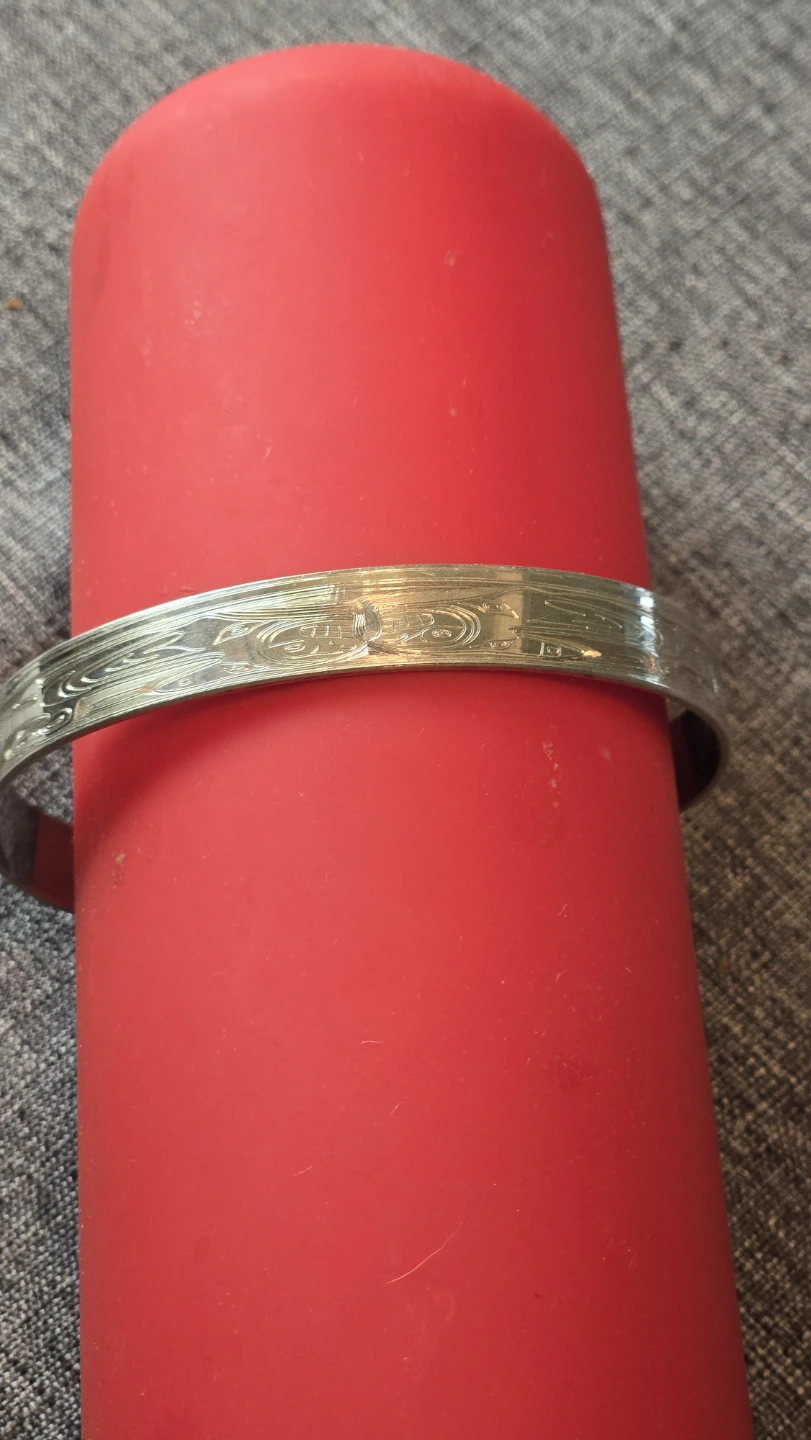 Native Silver Cuff Bracelet