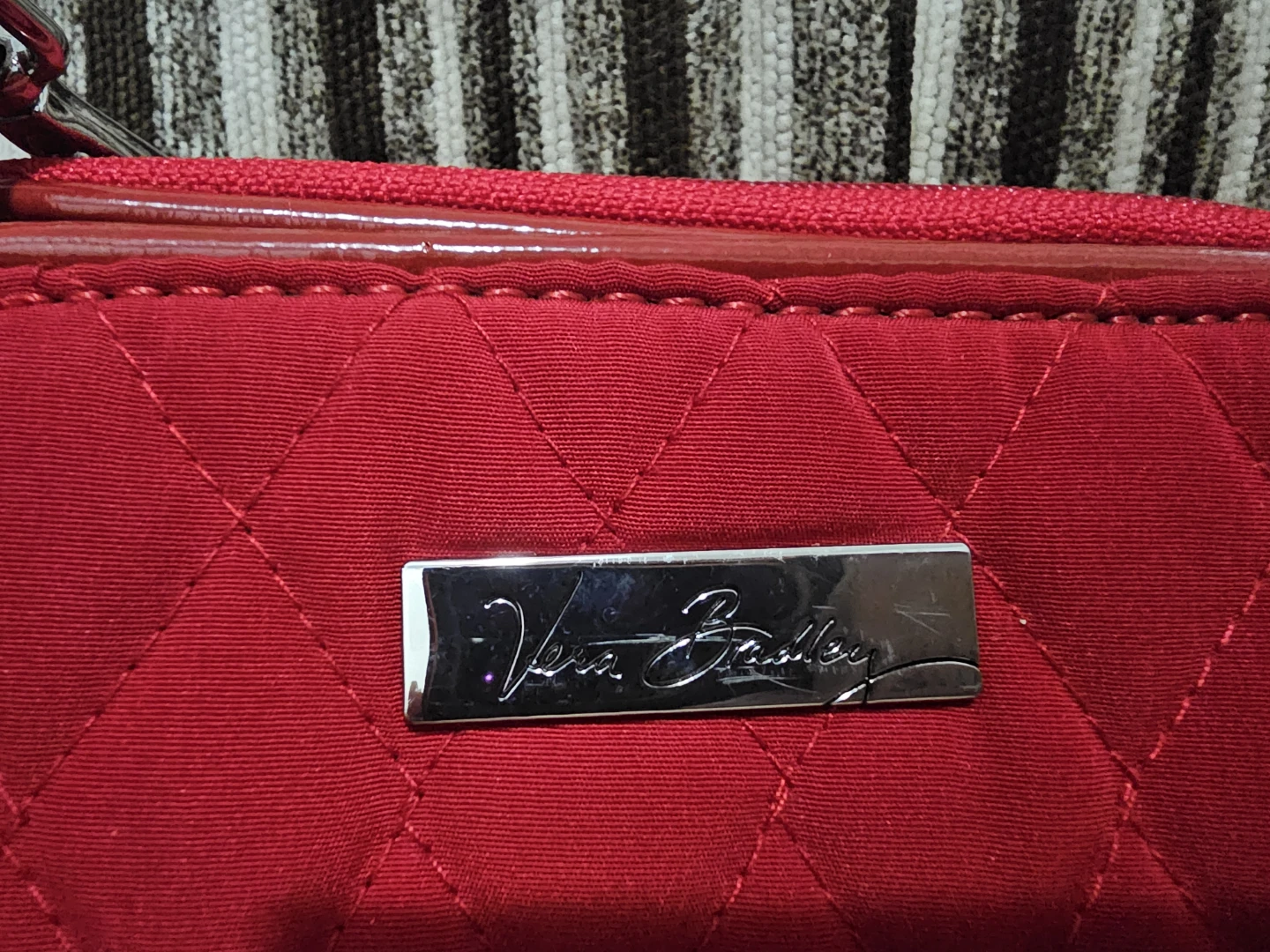 Vera Bradley Red Quilted Wristlet - photo 4