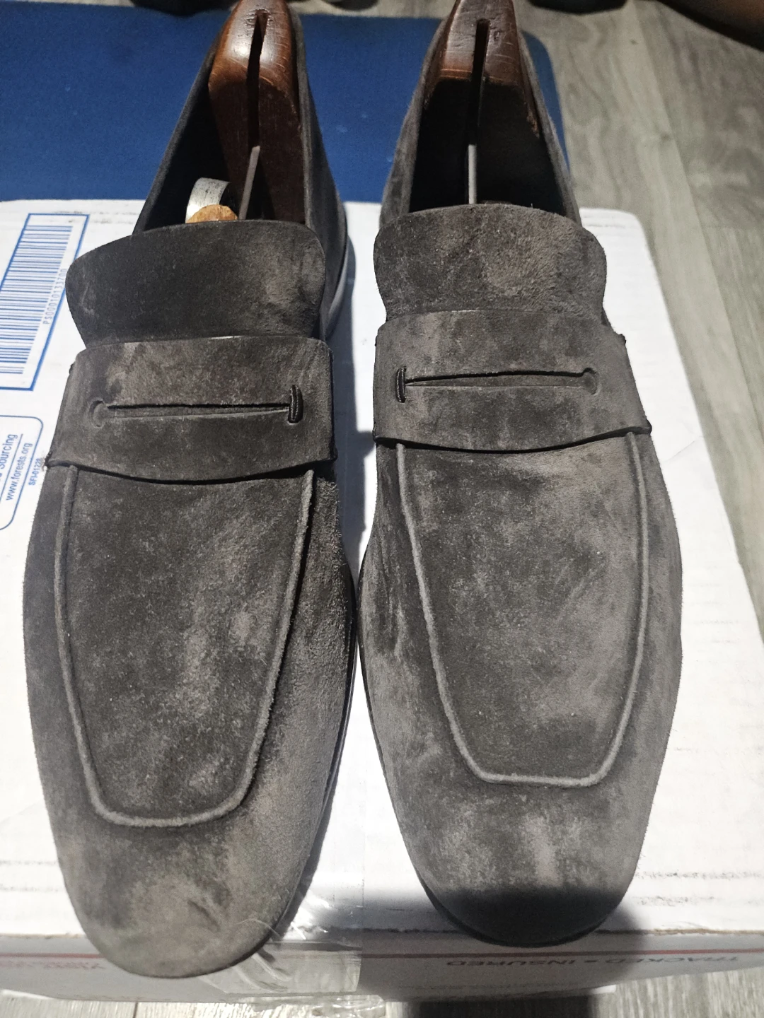 Ermenegildo Zegna Suede Loafers