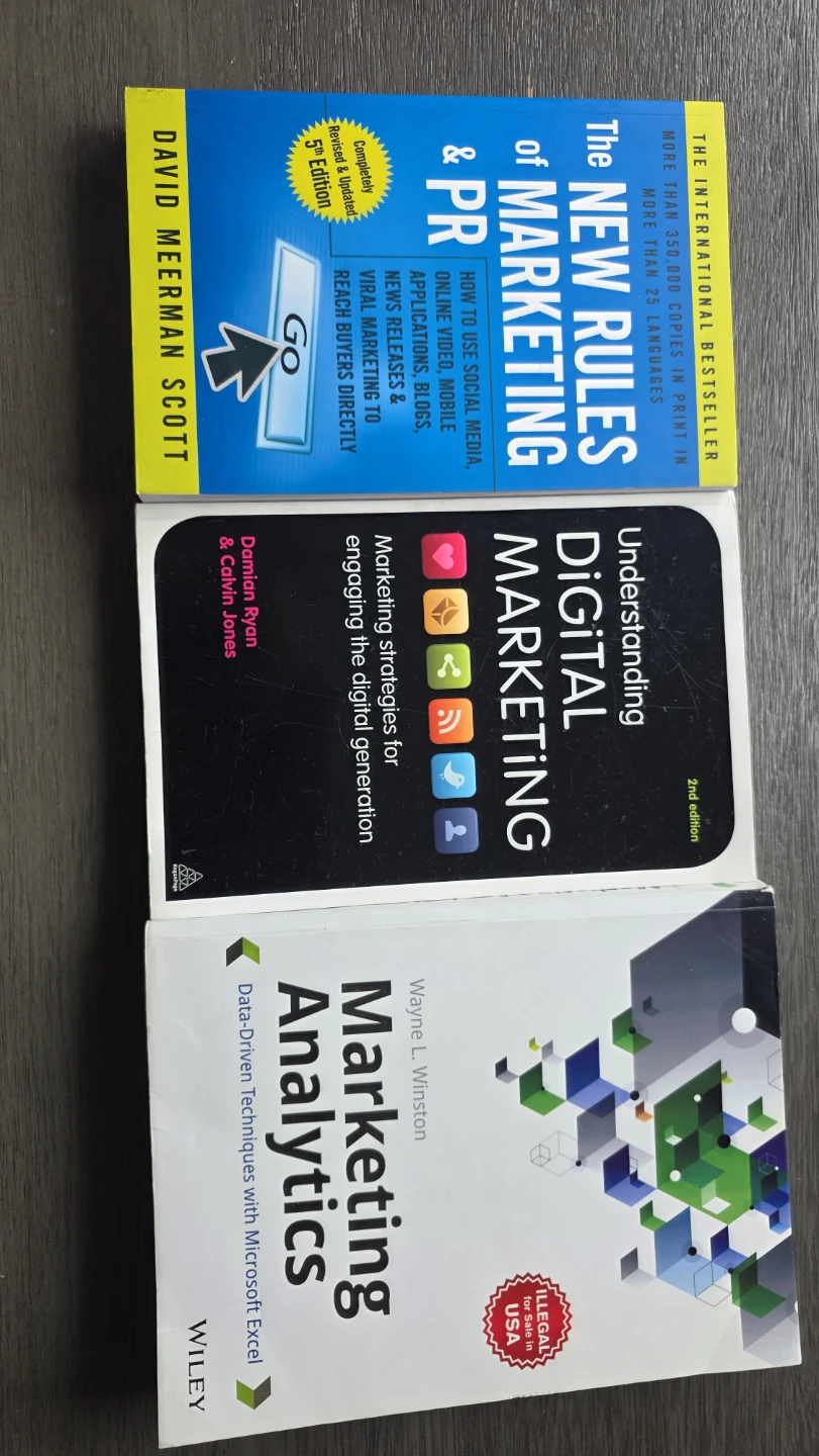 Digital Marketing and Management Books