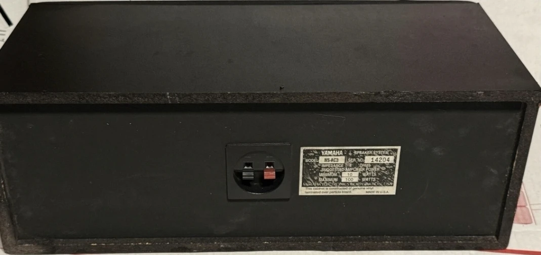 Yamaha NS-ac3  Speaker - photo 2