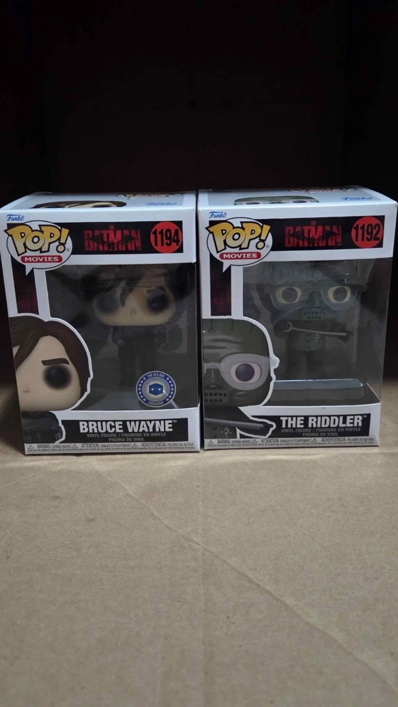 The Batman Funko Pops