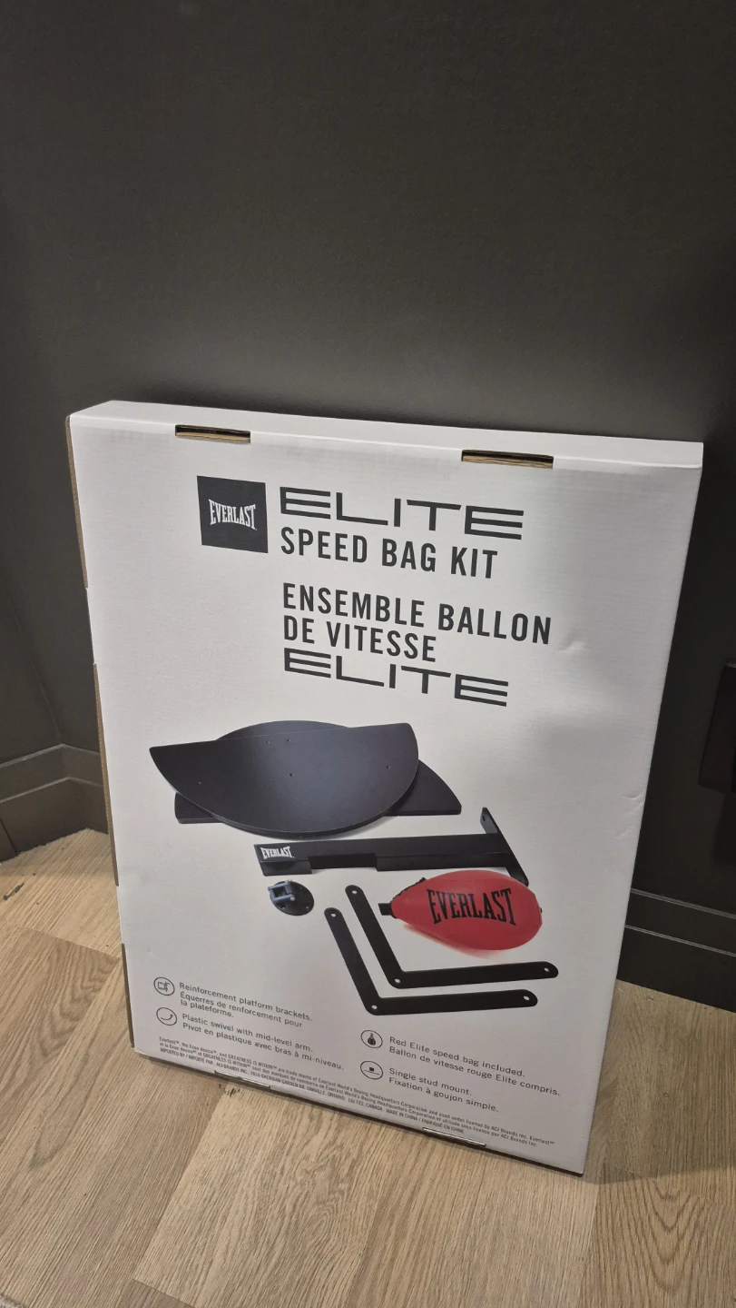 Everlast Elite Speed Bag Kit