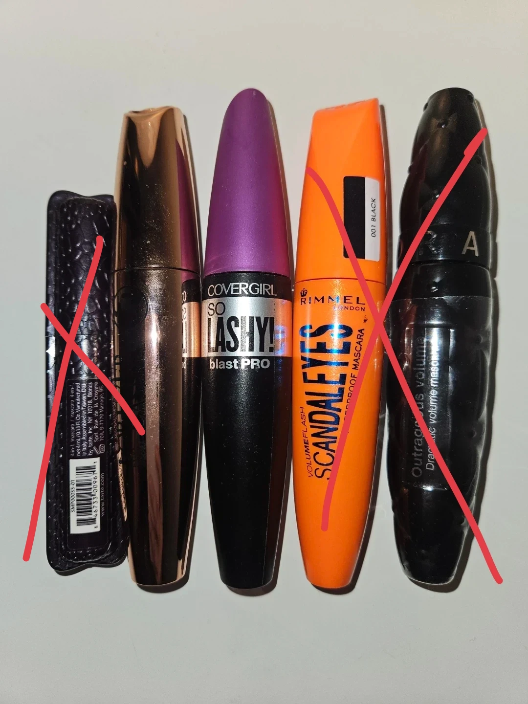 Various Mascaras