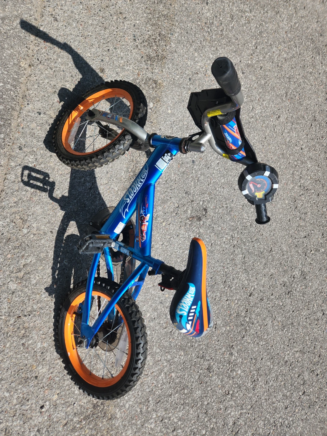 Hot Wheels Blue Kids Bike - photo 3