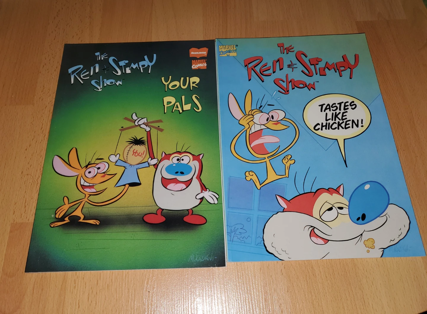 (Both for $15) 2 Ren & Stimpy Show Graphic Novels Books