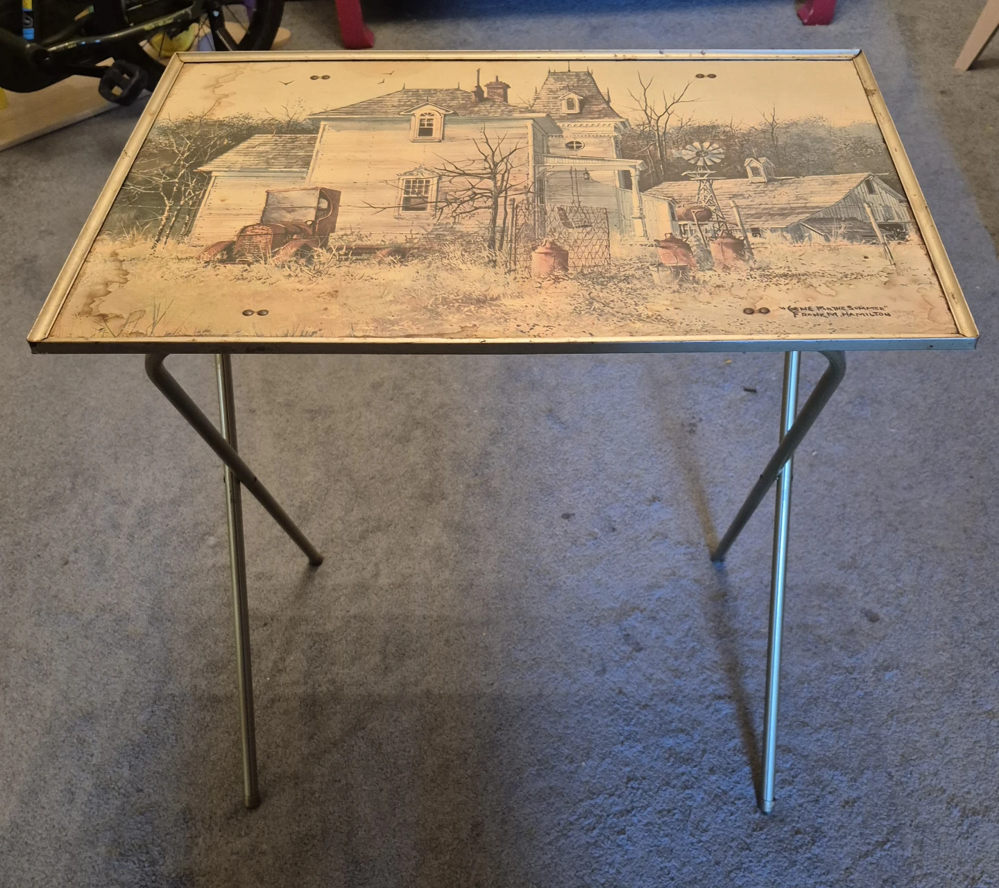 Vintage TV Tray Table - photo 2