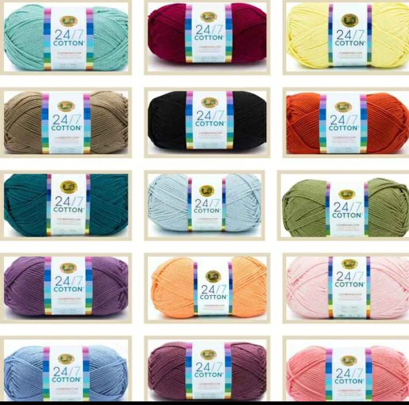 24/7 Cotton Yarn- Assorted Colours - photo 2