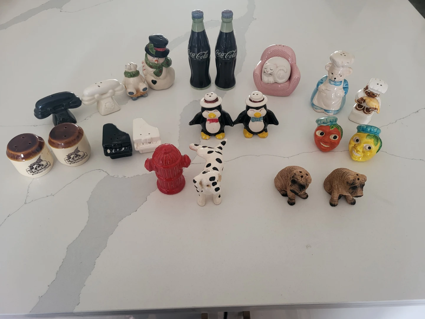Salt and pepper shakers
