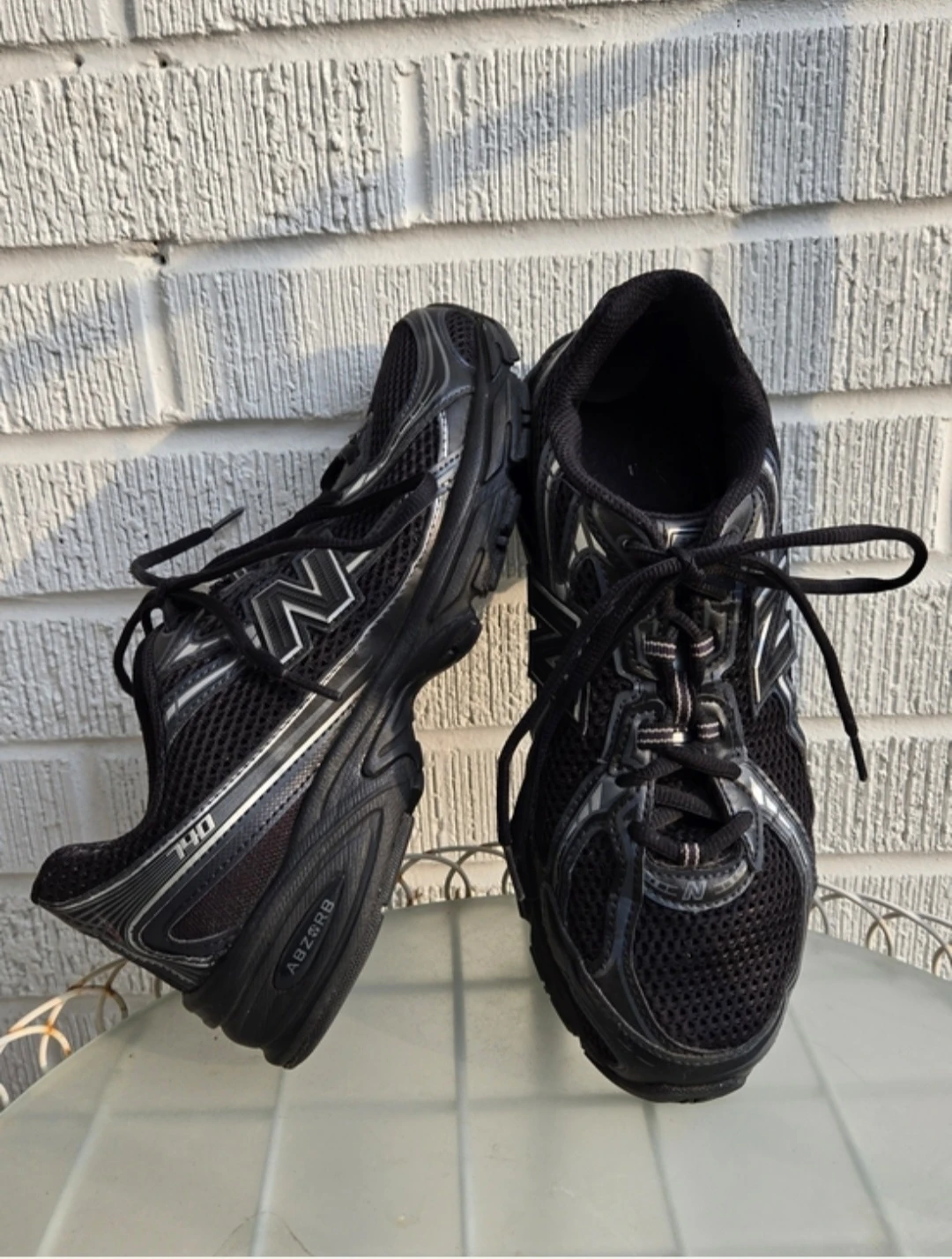 New Balance 740 Athletic Running Shoes Black/Silver - photo 2