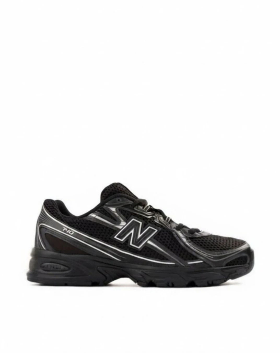 New Balance 740 Athletic Running Shoes Black/Silver