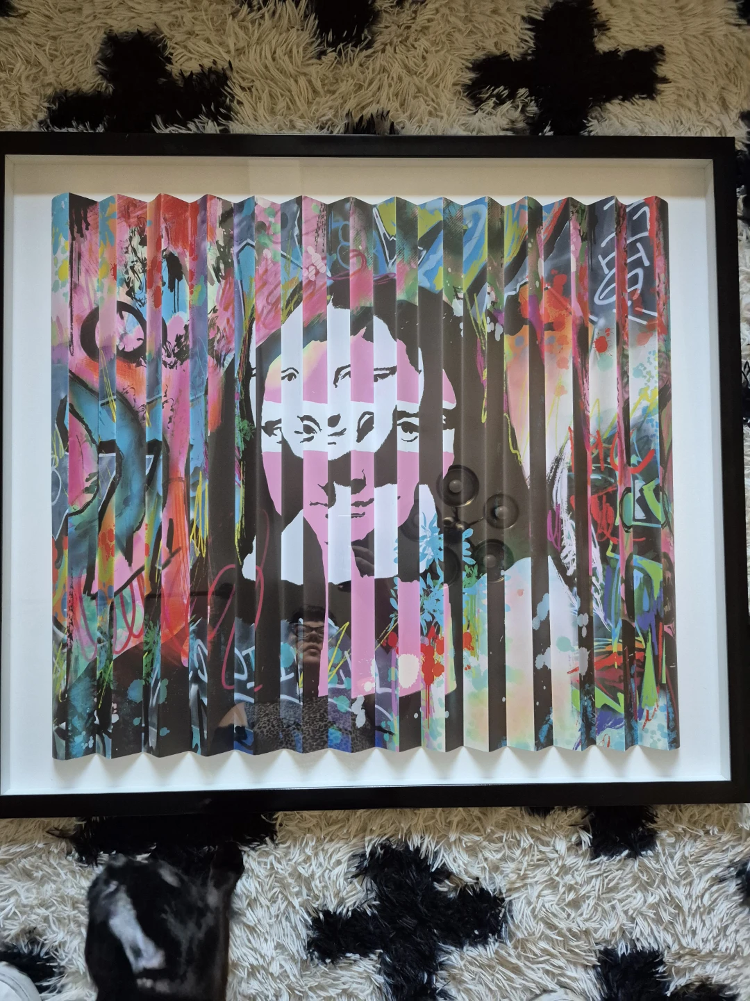 3D Mona Lisa Pop Art Framed Wall Art