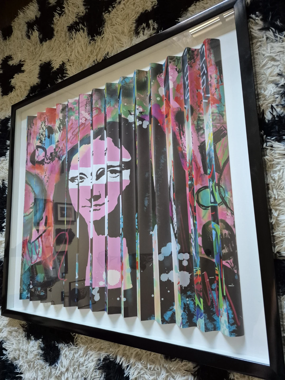 3D Mona Lisa Pop Art Framed Wall Art - photo 2