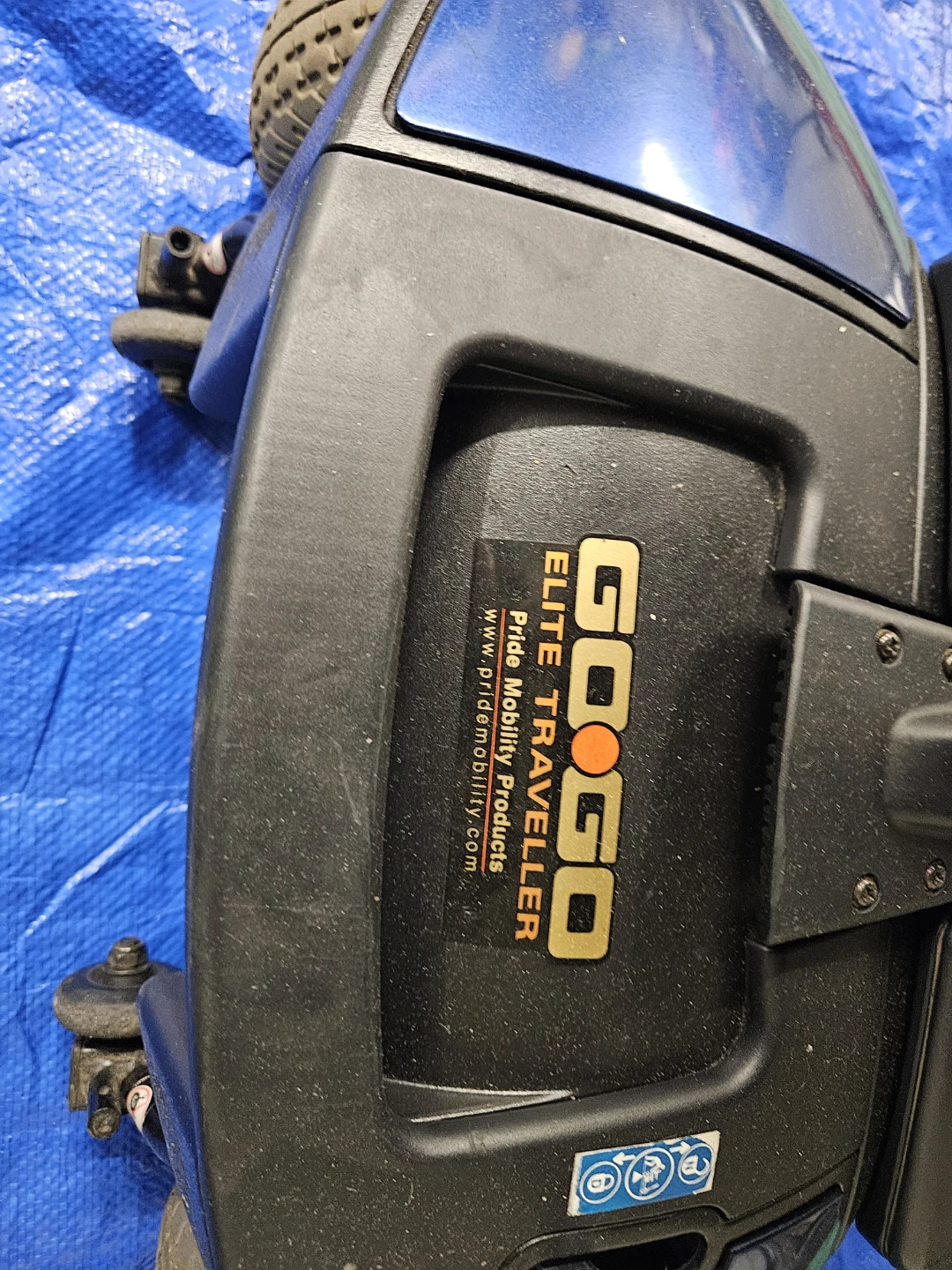 Pride Go-Go Elite Traveller Mobility Scooter - photo 4
