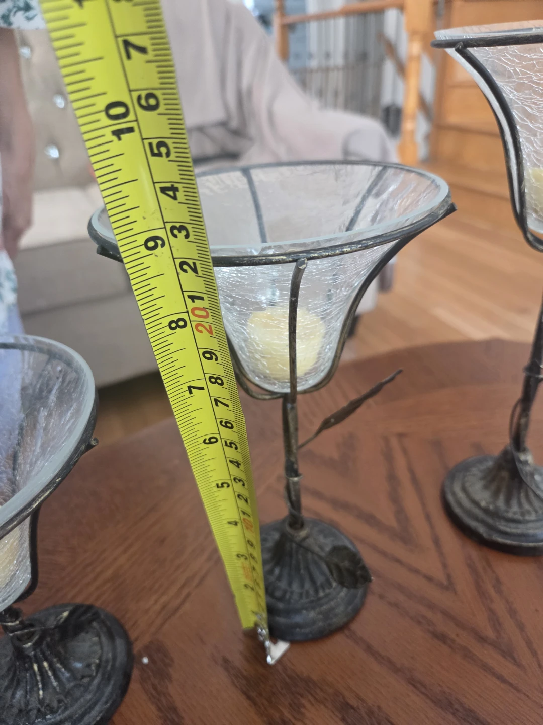 Set of 3 Decorative Candle Holders - photo 4