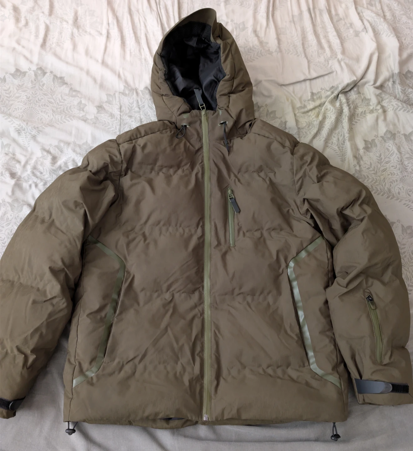 JACK & JONES Men Green Puffer Jacket - photo 4