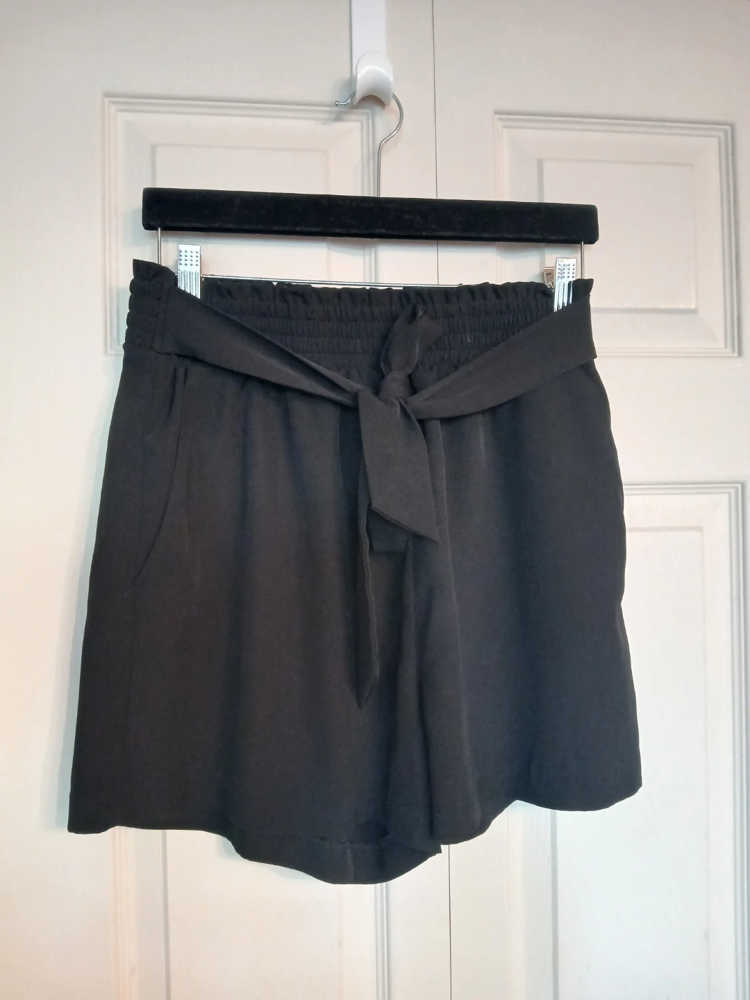 DYNAMITE black shorts with belt, size large (L) - photo 2