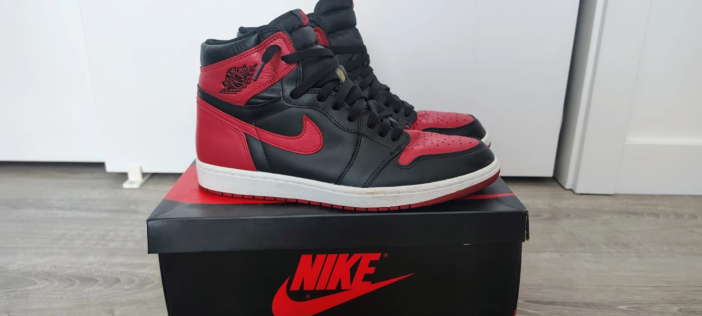 Air Jordan 1 High OG "Bred" - photo 2