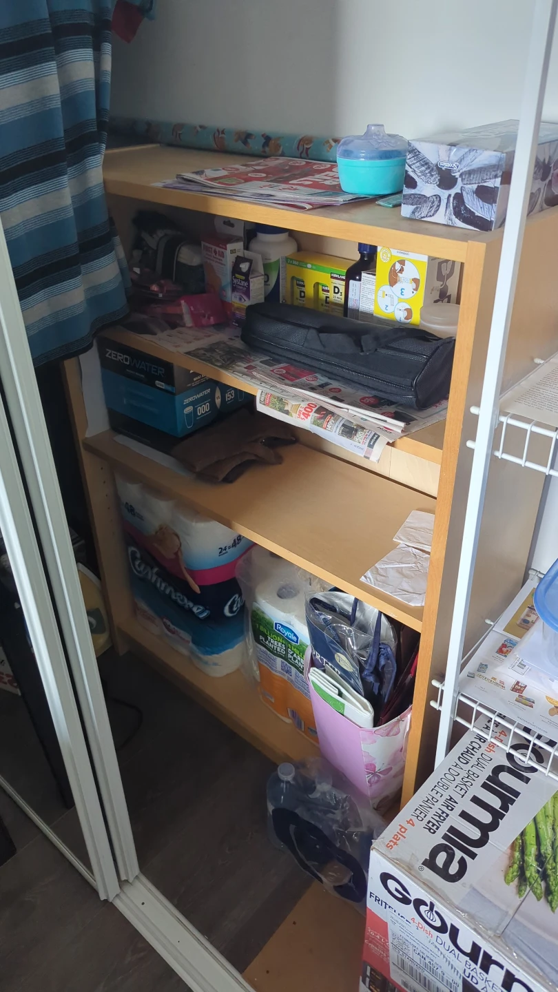 Collapsible Clothes Drying Rack, Bookshelf - photo 3
