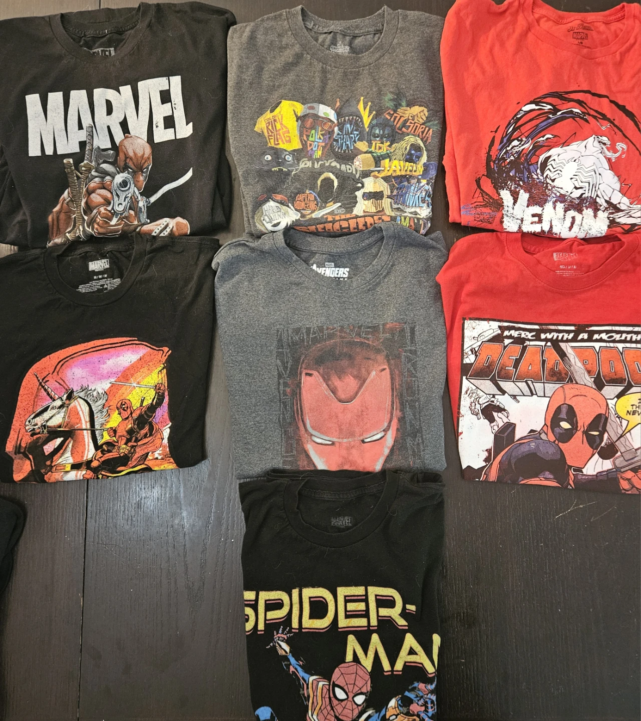 Marvel T-shirts - kids - Med/Lrg
