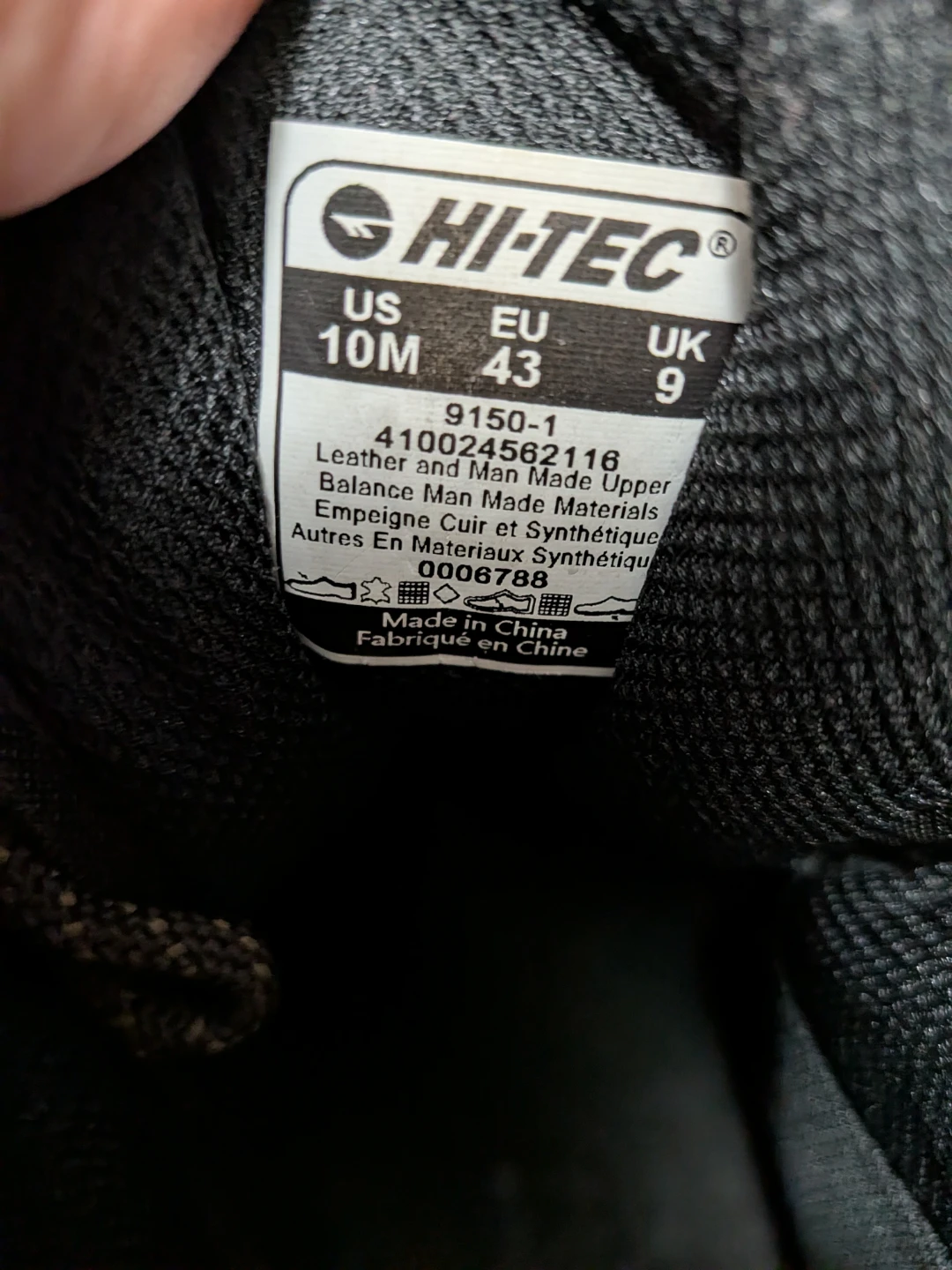 Hi-Tec Men's Hiking Boots Size 10 - photo 2