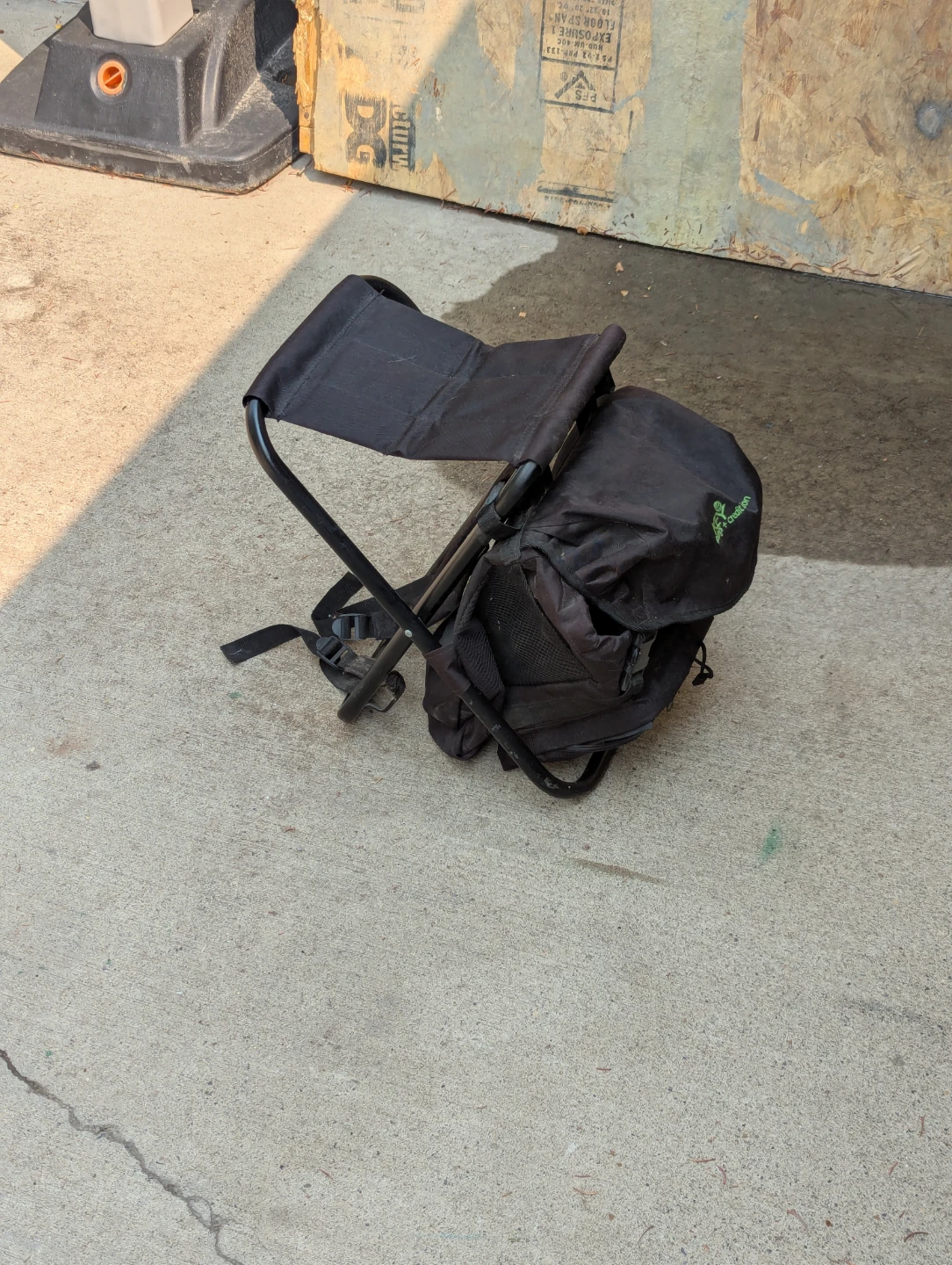 Outdoor Portable Foldable Backpack Stool Chair