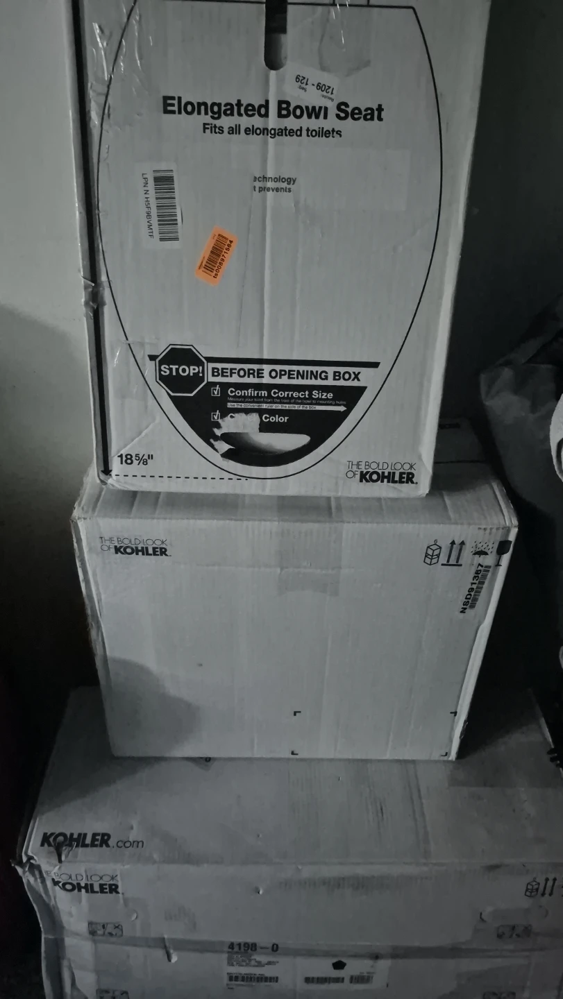 Kohler White Elongated Toilet Bowl - photo 5