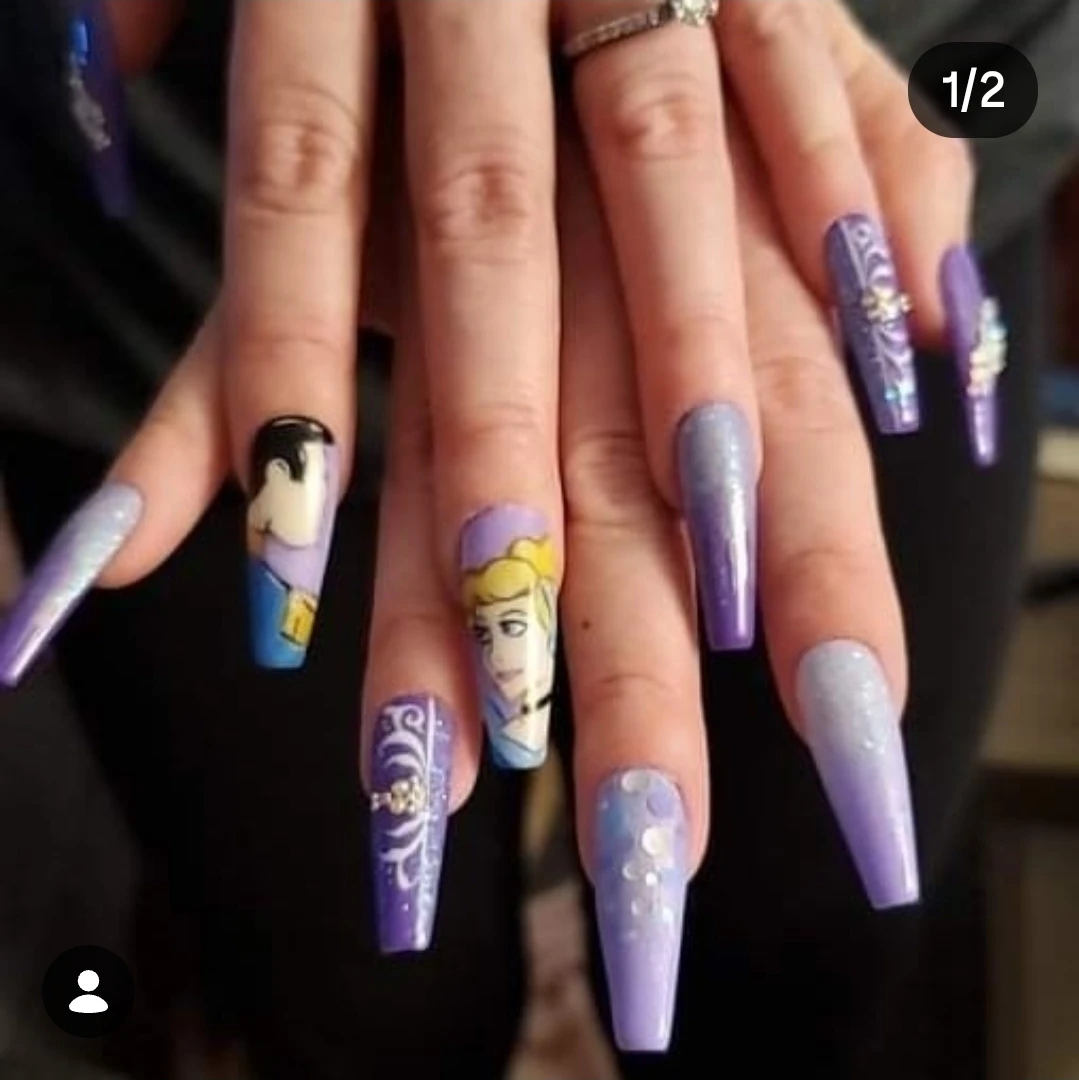 Custom press on nails - photo 4