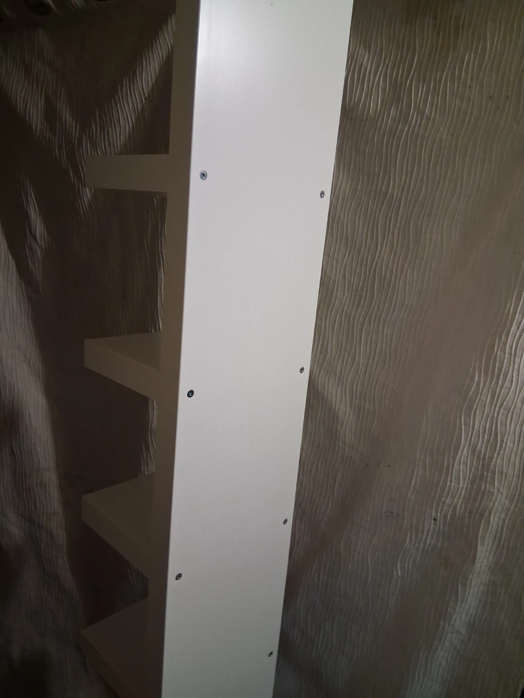 White Corner Shelf Unit - photo 4