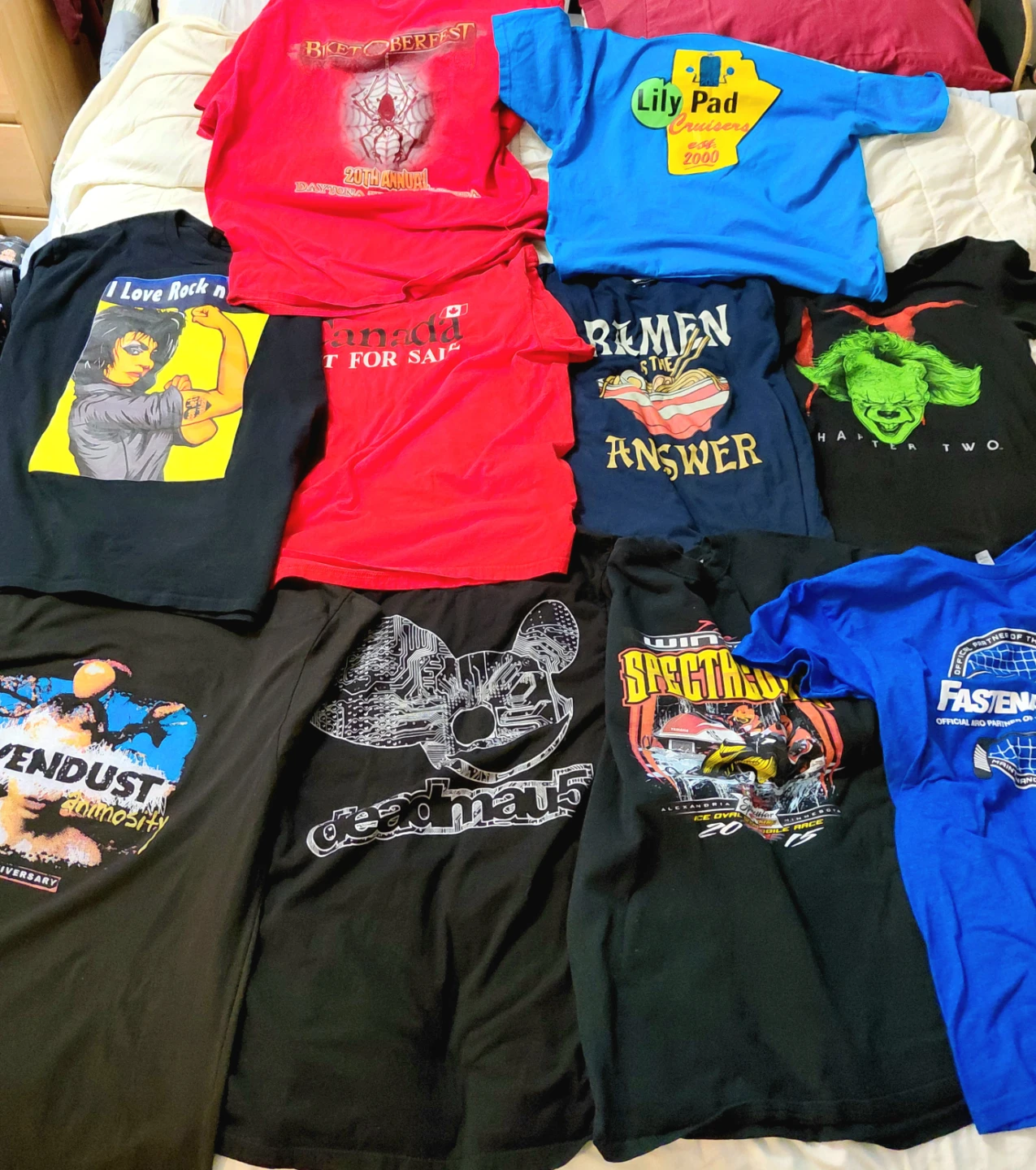 Assorted T-Shirts - Various Brands & Graphics